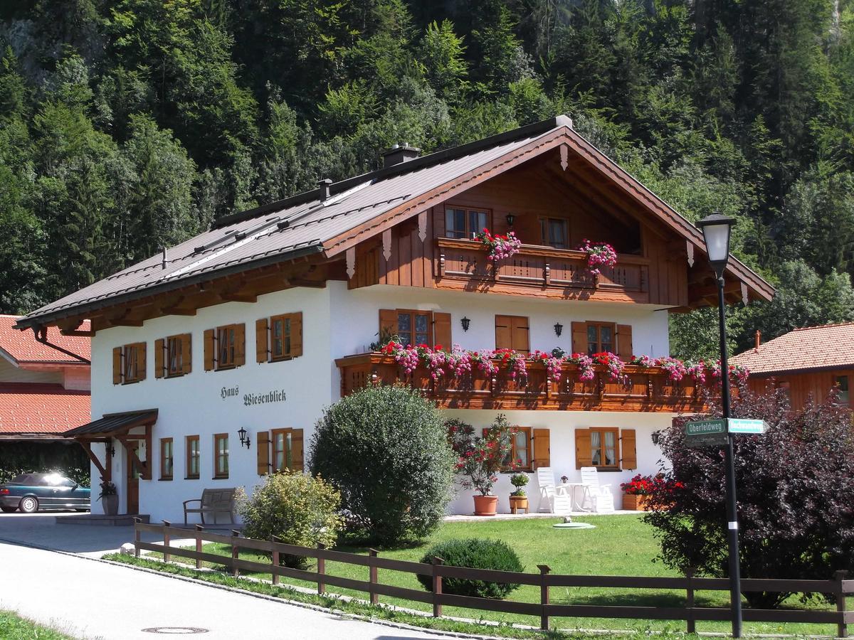 Haus Wiesenblick Oberwössen Εξωτερικό φωτογραφία